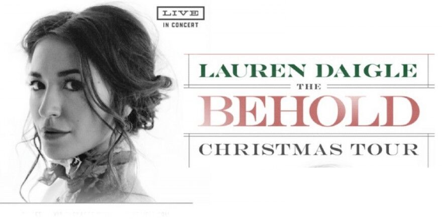 lauren daigle christmas tour set list