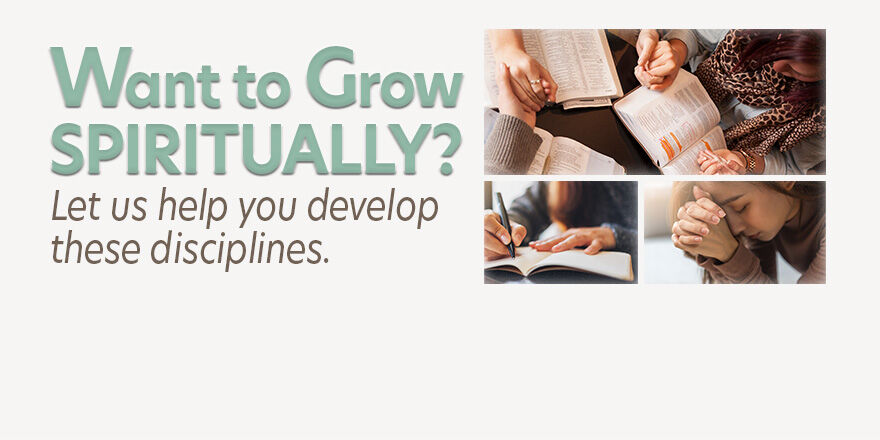 Take our brief spiritual disciplines survey