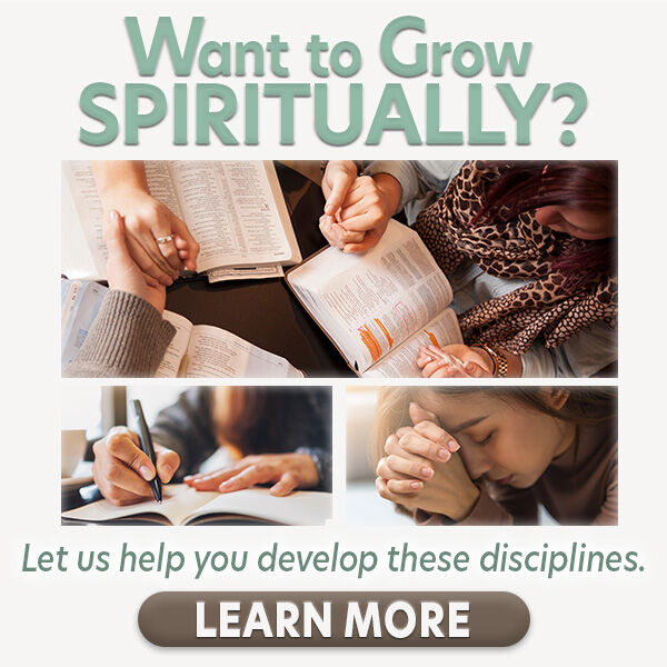 Take our brief spiritual disciplines survey