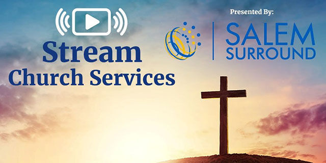 Church service live streams