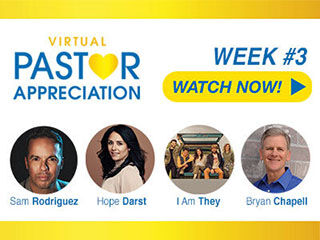 Week three video for the Virtual Pastor Appreciation Event