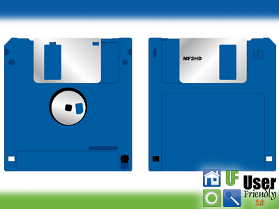 Picture of floppy disks