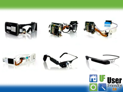 Picture of various phases of electronic glasses production
