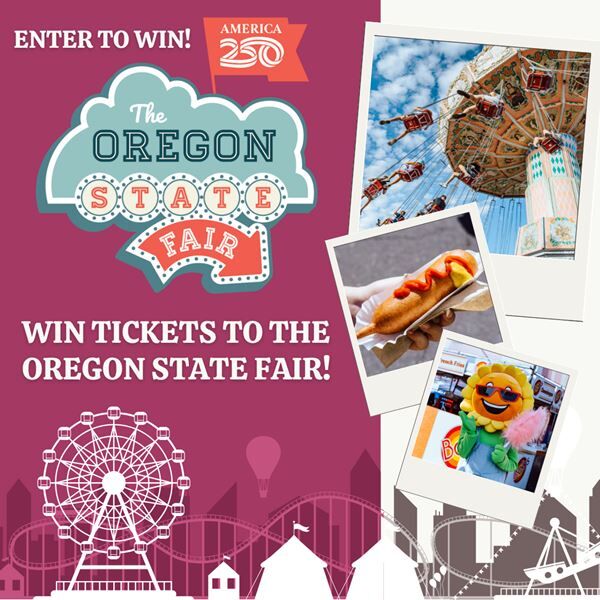 Win a Family 4-Pack to the 2026 Oregon State Fair!