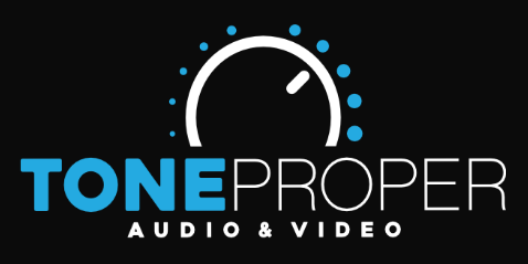 Logo for Tone Proper Audio and Video
