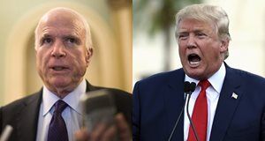 Three men and a maybe: Can ex-foes Trump and McCain, Flake get along?