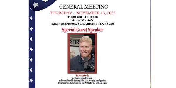 San Antonio Republican Women November Luncheon