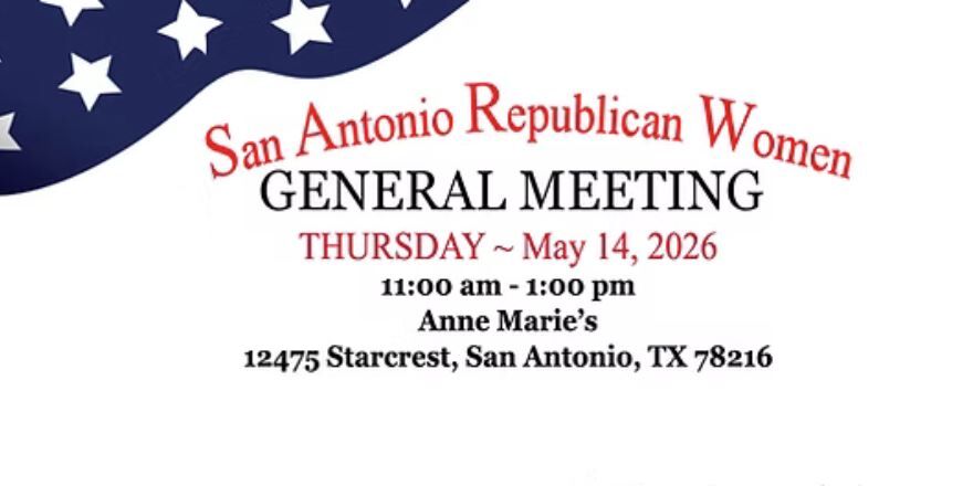 San Antonio Republican Women May Luncheon