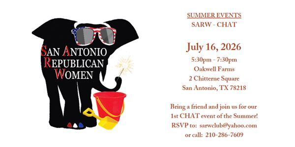 SA Republican Women July Chat