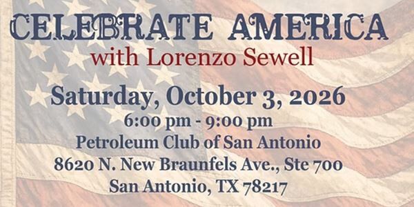 Celebrate America with Lorenzo Sewell