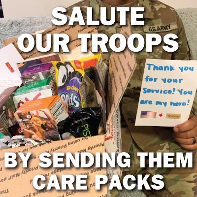 Support our Military with MAF Care Packs