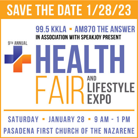 Save the Date 1/28/23 Health Fair and Lifestyle Expo