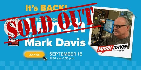 Crossroads Diner Lunch with Mark Davis