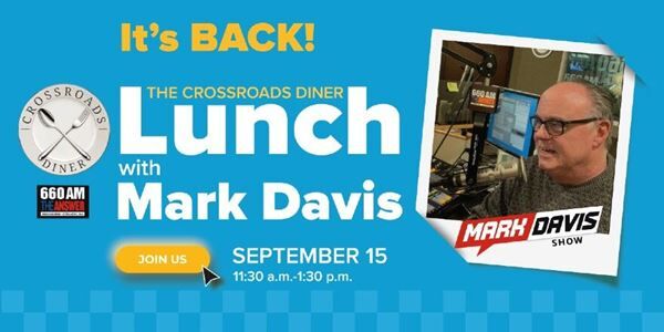 Crossroads Diner Lunch with Mark Davis