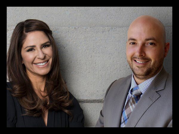 Teresa Strasser and Sean Meador