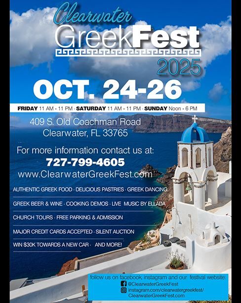 Clearwater GreekFest 2025
