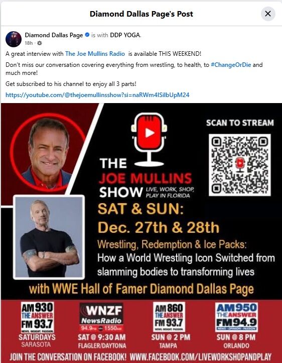 Youtube link: https://l.facebook.com/l.php?u=https%3A%2F%2Fyoutube.com%2F%40thejoemullinsshow%3Fsi%3DnaRWm4ISilbUpM24&h=AT26BdYNSCF5D7d2H4KKUqnGtgVYp1mbp92RlZpxipfiofr5BYFyKMC1UelEsnUCi3vEcLsxd3uvIGmmJPvuoO66T7RJHemL1RiahTsqJeebgEGKEHXNkdKJ8azwPHrfoaXmqAYUp2QMFpwasWR0re_Ha-rIqW6C&__tn__=-UK-R&c[0]=AT1LY4PrL_2SOVOA-ql5G4ugg23lWqQfzviIqZx88pIe2nIL0ev_yGm3XX7qGkH81gxKGfwh9O0Y7ZchBYbiCZCaWan15lqTiRq-otRic2b0CIImpLjulOuUu3xU2ZLQUKb7icB0EULXec8pCeRf7t4p0GxoDBFhzwdArmJzJSM7njYRTZIyx4bEsDvdc6s