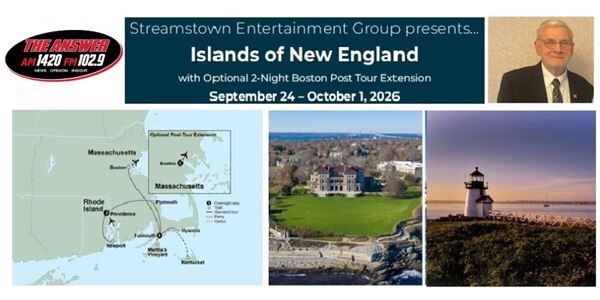 Tour the Islands of New England with Gerry Quinn