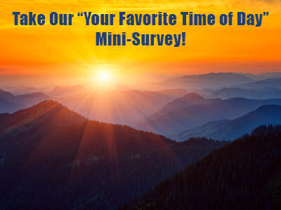 Take Our "Your Favorite Time of Year" Mini-Survey!
