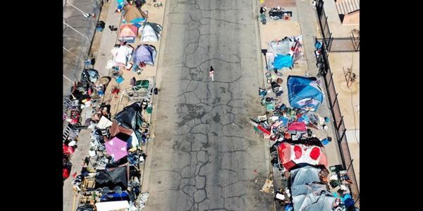 States that recorded the biggest increase in homelessness last year