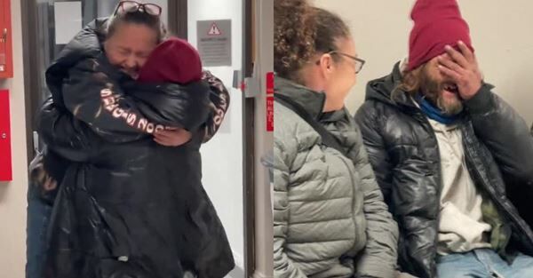 Homeless Man Reunited with Family