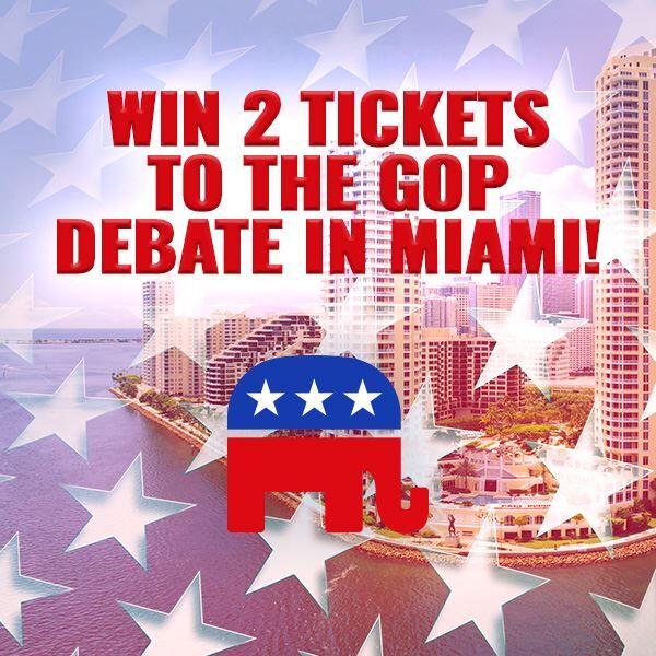 Win a Trip to the GOP Debate!
