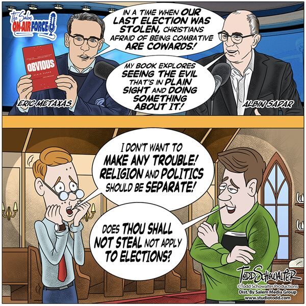 Conservative Cartoons by Todd Schowalter