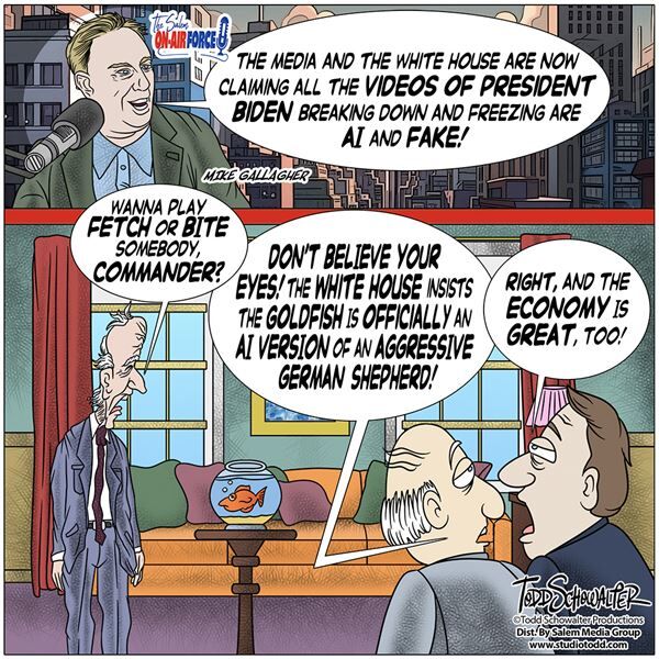 Conservative Cartoons by Todd Schowalter