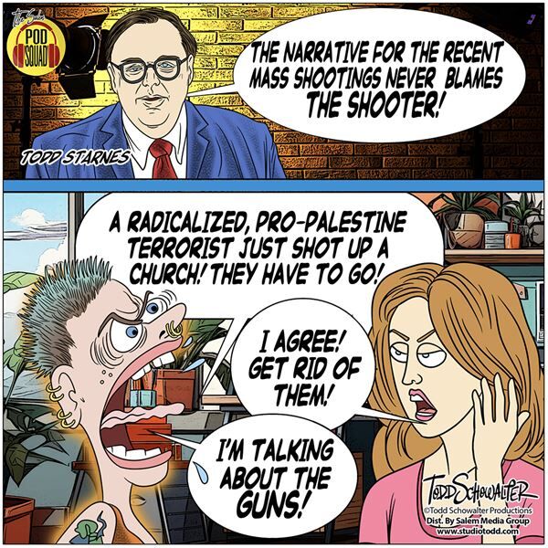 Conservative Cartoons by Todd Schowalter