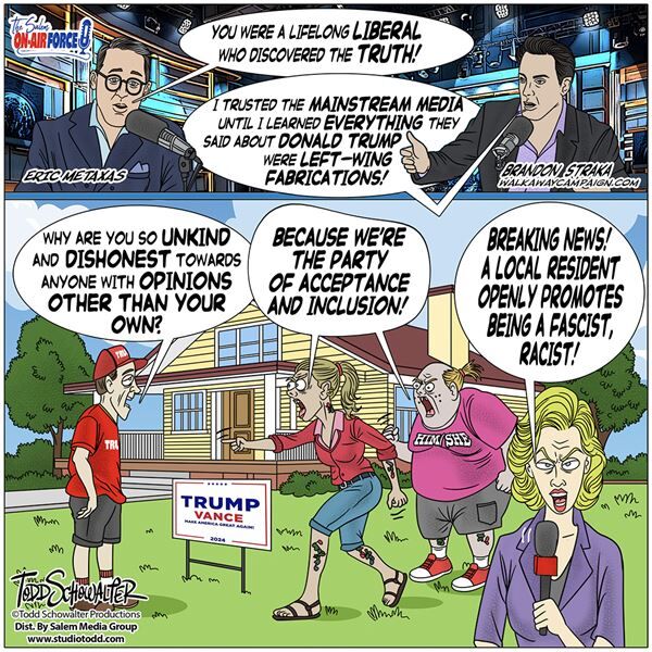 Conservative Cartoons by Todd Schowalter