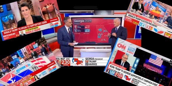WATCH: Trump dominates election. MSNBC, NBC freakouts ensue