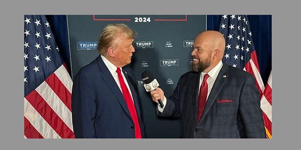 Salem's Chris Stigall broadcasts live from the White House