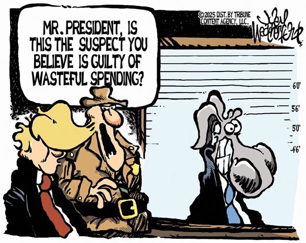March 3, 2025 — Today's Conservative Cartoon