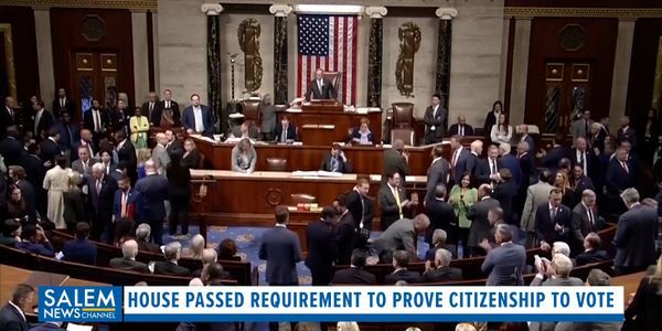 House Passes A Requirement To Prove U.S. Citizenship To Vote