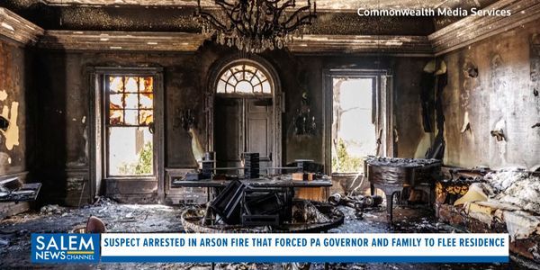 Suspect Arrested In Arson Fire That Forced PA Gov. Shapiro And Family To Flee Residence