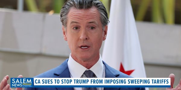 California sues to stop Trump from imposing sweeping tariffs