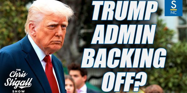 Is Trump backing off the tariffs on China?