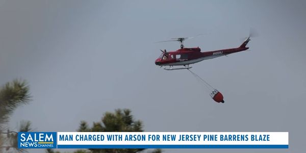 Man Charged with Arson After Authorities Say He Sparked New Jersey Pine Barrens Fire