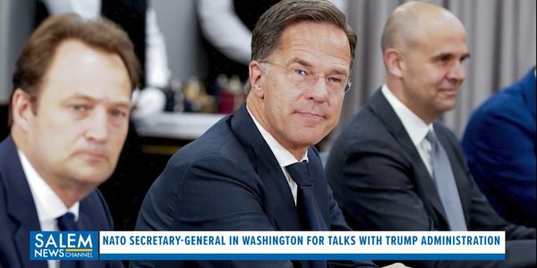 NATO's Rutte Travels To Washington For Talks On Peace In Ukraine