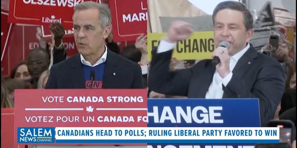 Canadians Head To Ballot Box With 2 Parties In Tight Race To Form Next Government