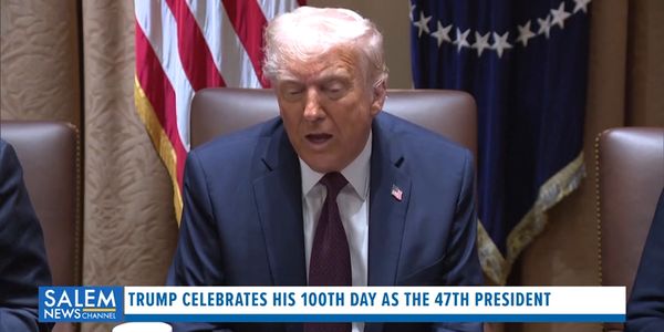 Trump marks his first 100 days in office with a rally in Michigan