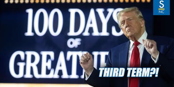 A third term for President Trump draws cheers