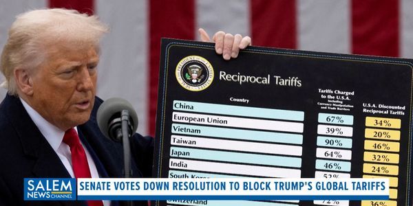 Senate Votes Down Resolution To Block Trump's Global Tariffs