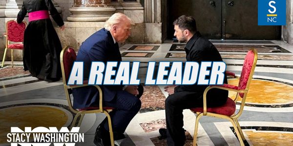 Because Trump is a real leader, we have a minerals deal with Ukraine