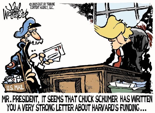 May 8, 2025 — Today's Conservative Cartoon
