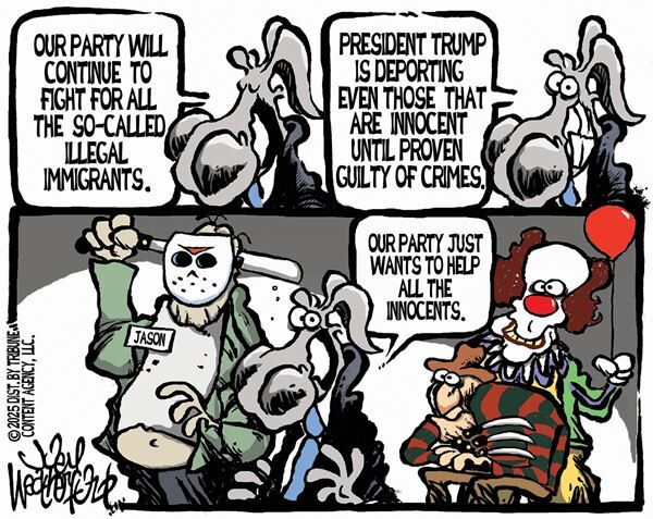 May 13, 2025 — Today's Conservative Cartoon