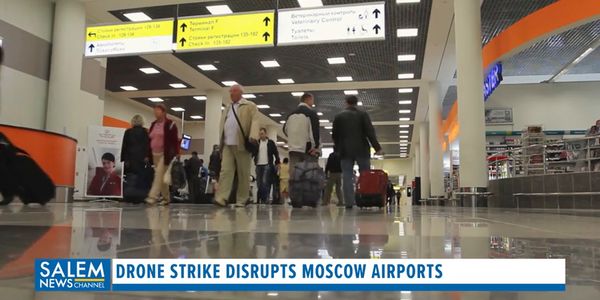 Ukraine Drone Attacks Briefly Shut Down Moscow's International Airports