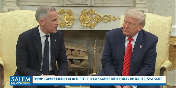 Trump, Carney Meet In Oval Office To Talk Tariffs, 51st State