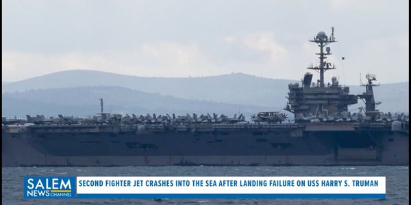Another Fighter Jet Mishap On The USS Harry S. Truman