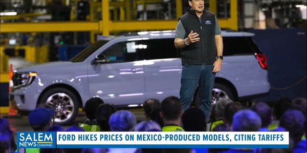 Ford To Hike Prices On Some Vehicles Because Of Trump Tariffs